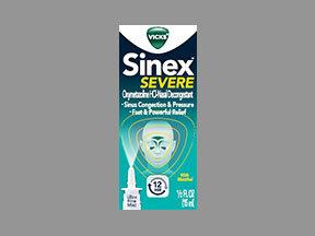 Vicks Sinex Severe Decongest (Nasal Decongestant Spray) Coupon - Vicks-sinex-severe-decongest Medication